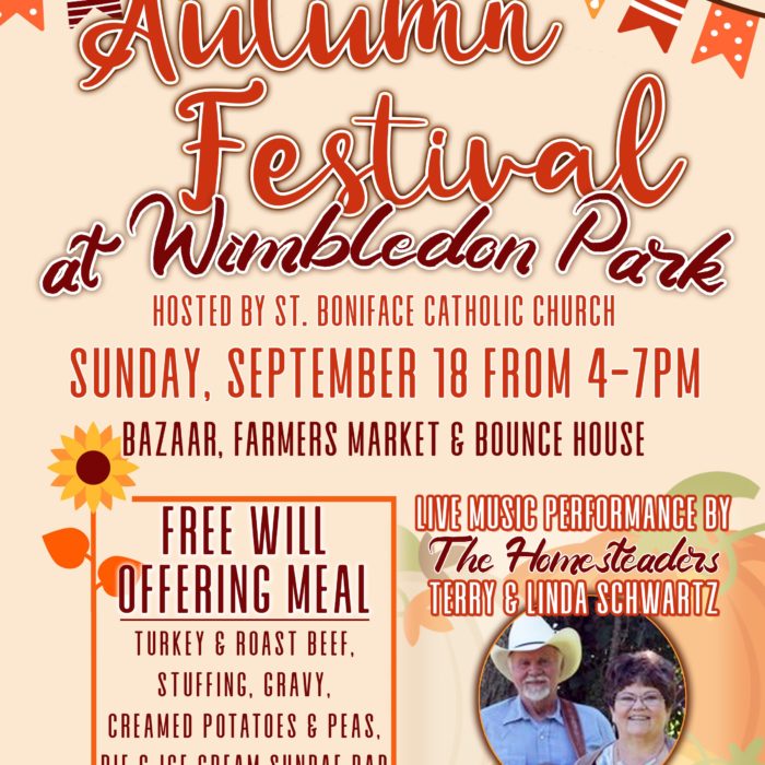 Autumn Festival at Wimbledon City Park - Jamestown Events Calendar ...