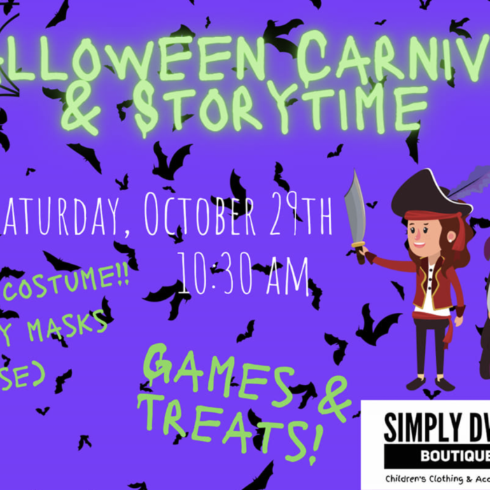 Halloween Carnival & Storytime Jamestown Events Calendar Jamestown